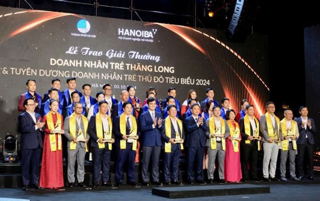 Doanh nhân trẻ Hà Nội được vinh danh trong Tết Doanh nhân